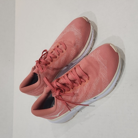 Hoka One One Shoes - Hoka One One Cavu 3 Women's Size 10.5 Running Shoes Lantana Eggnog